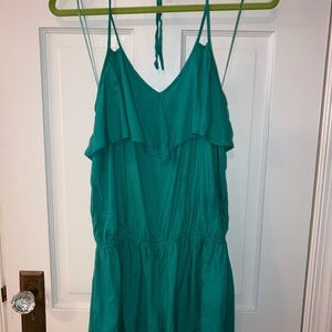 Teal Roxy summer romper